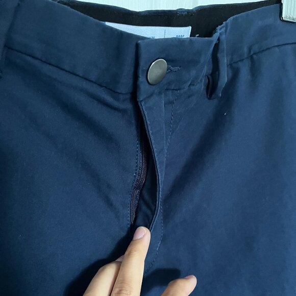 Old Navy Ultimate Tech Straight Trousers - Navy - Picture 2 of 8